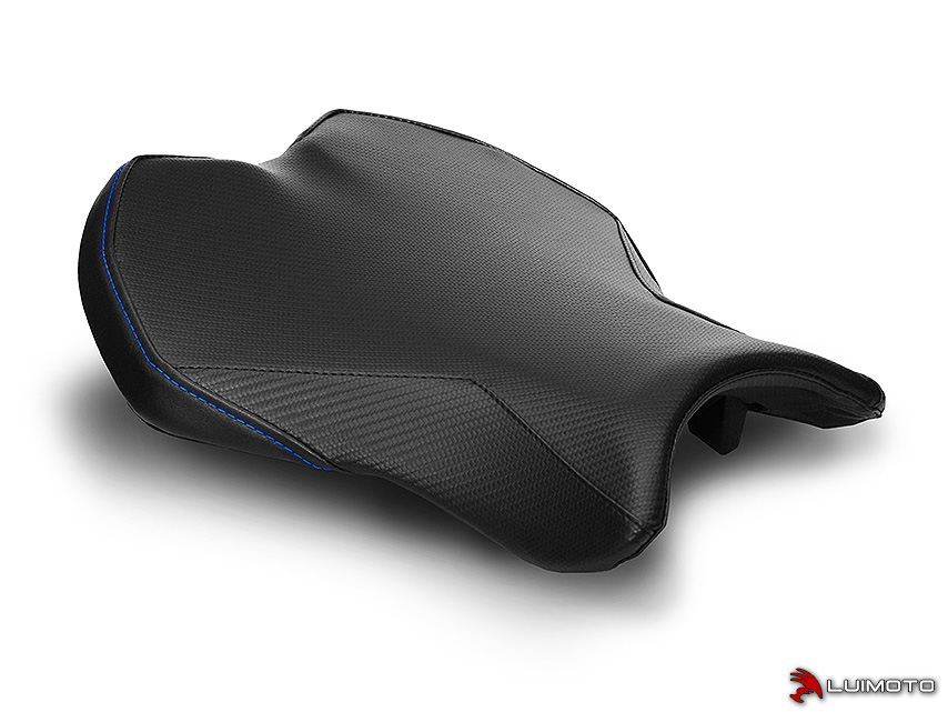 LUIMOTO Baseline Motorcycle Rider Seat Cover for YAMAHA YZF-R6 2017+ LUIMOTO Baseline Motorcycle Rider Seat Cover for YAMAHA YZF-R6 2017+
